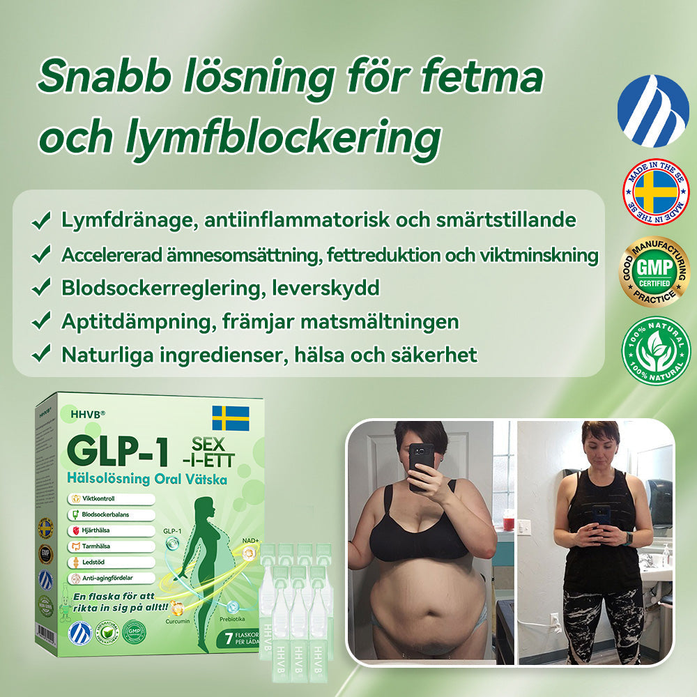 Officiell butik | đđđđÂźđ§đ§đđđ-đ SIX-IN-ONE HĂ€lsolösning Oral VĂ€tska (En dos varje dag â synliga resultat pĂ„ bara 7 dagar) â
För fetma, hjÀrt-kÀrlhÀlsa, diabetes, sömnapné, ledproblem och mer