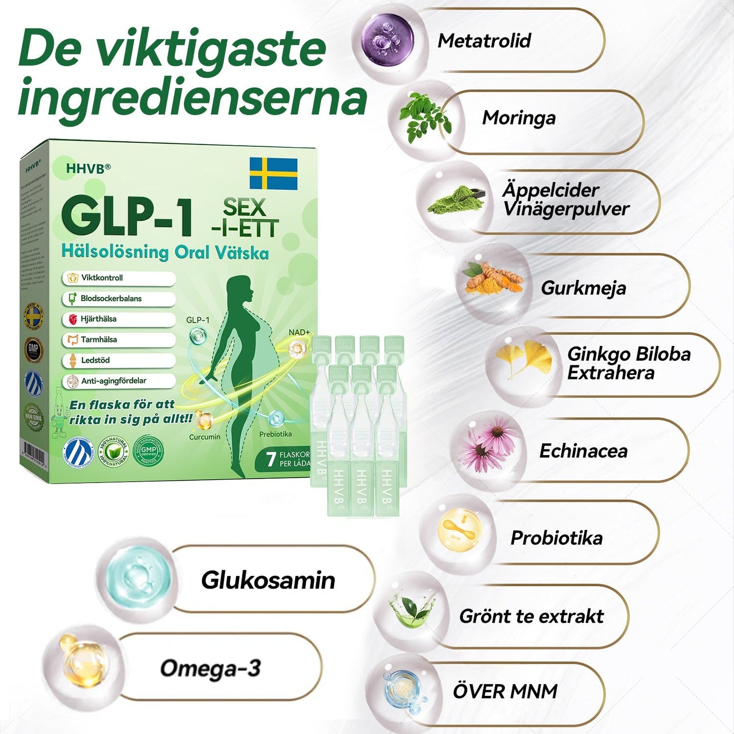 Officiell butik | đđđđÂźđ§đ§đđđ-đ SIX-IN-ONE HĂ€lsolösning Oral VĂ€tska (En dos varje dag â synliga resultat pĂ„ bara 7 dagar) â
För fetma, hjÀrt-kÀrlhÀlsa, diabetes, sömnapné, ledproblem och mer